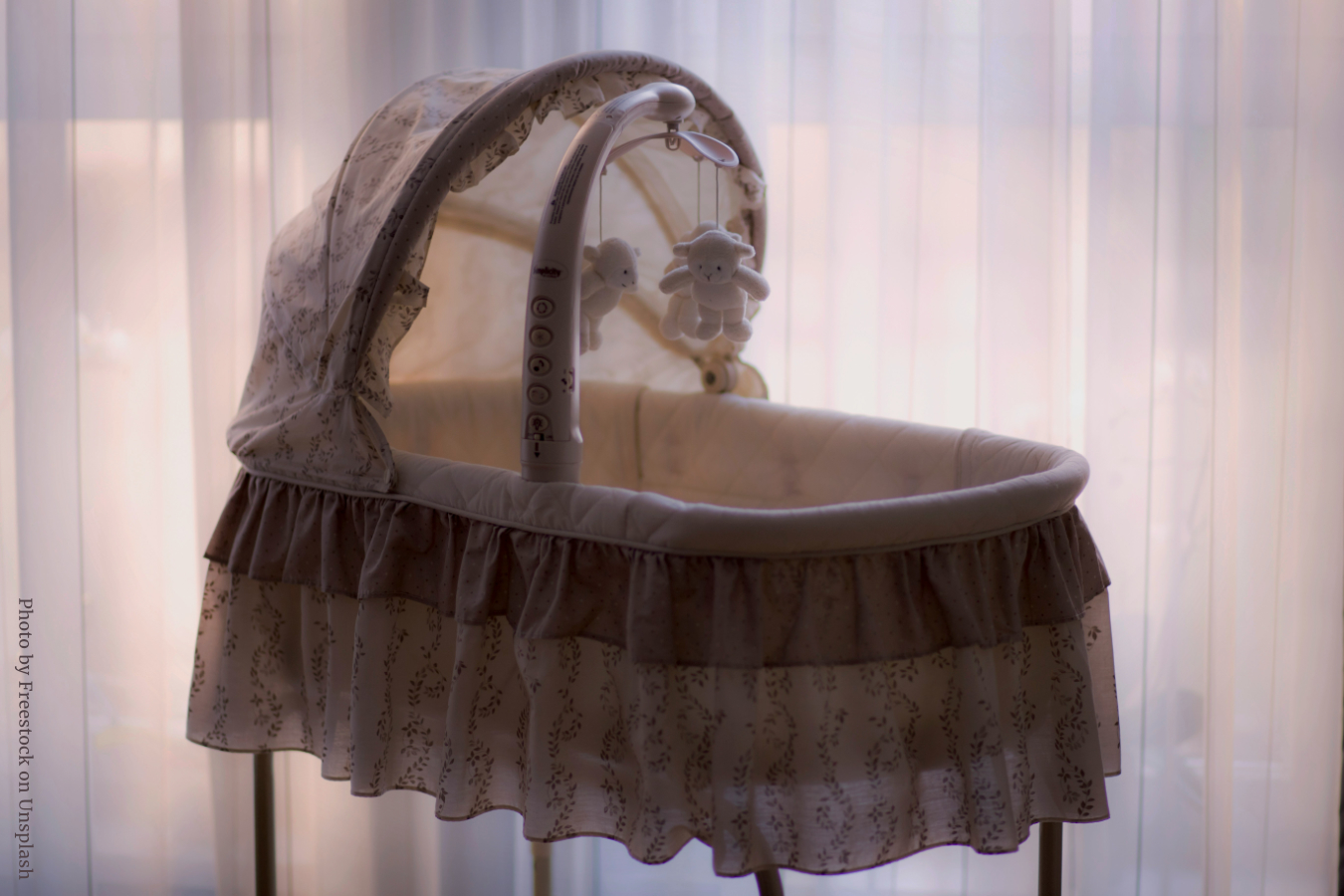 Empty Baby Bassinette